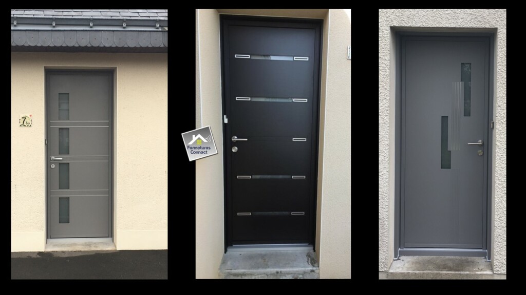 Fermetures Connect PORTE ENTREE Montage Porte Dentree 4