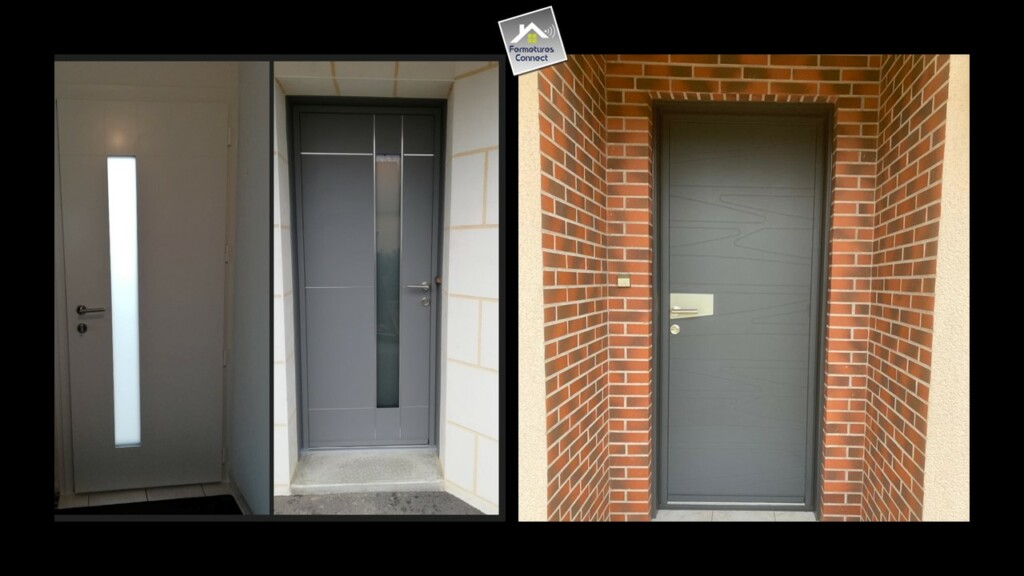 Fermetures Connect PORTE ENTREE Montage Porte Dentree 5