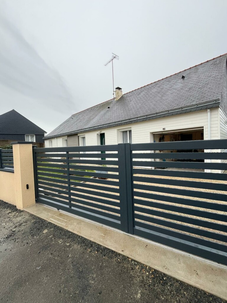 Fermetures Connect PORTE ENTREE Portailalubriseventfermeturesconnect