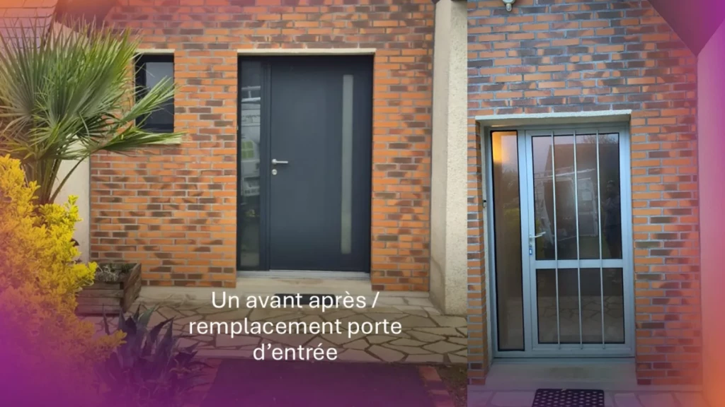 Fermetures Connect PORTE ENTREE Porte Entree