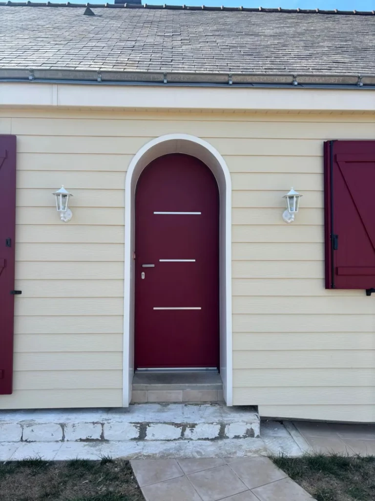 Fermetures Connect PORTE ENTREE Porte Entree Cintree1